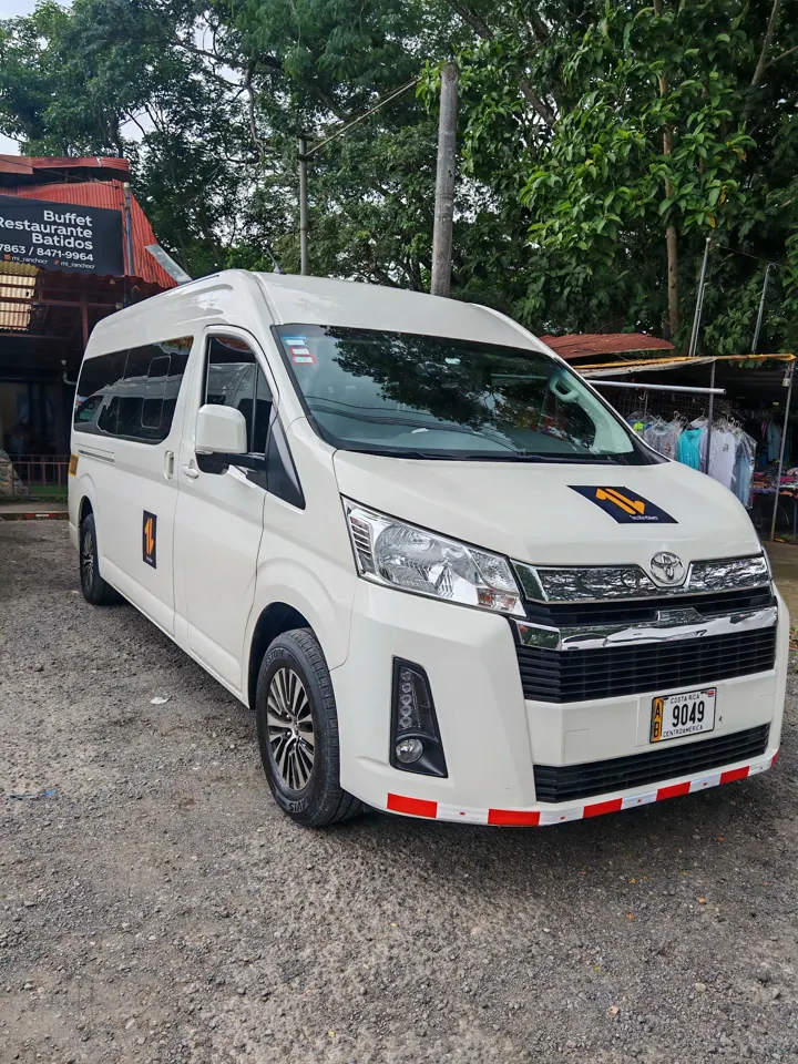 TicoTrekker Toyota Hiace van
